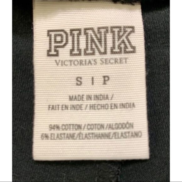 Pink Victoria’s Secret black leggings. - Picture 5 of 5